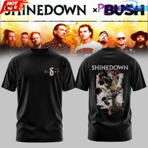 Shinedown x Bush Australian & NZ Tour Limited Tee