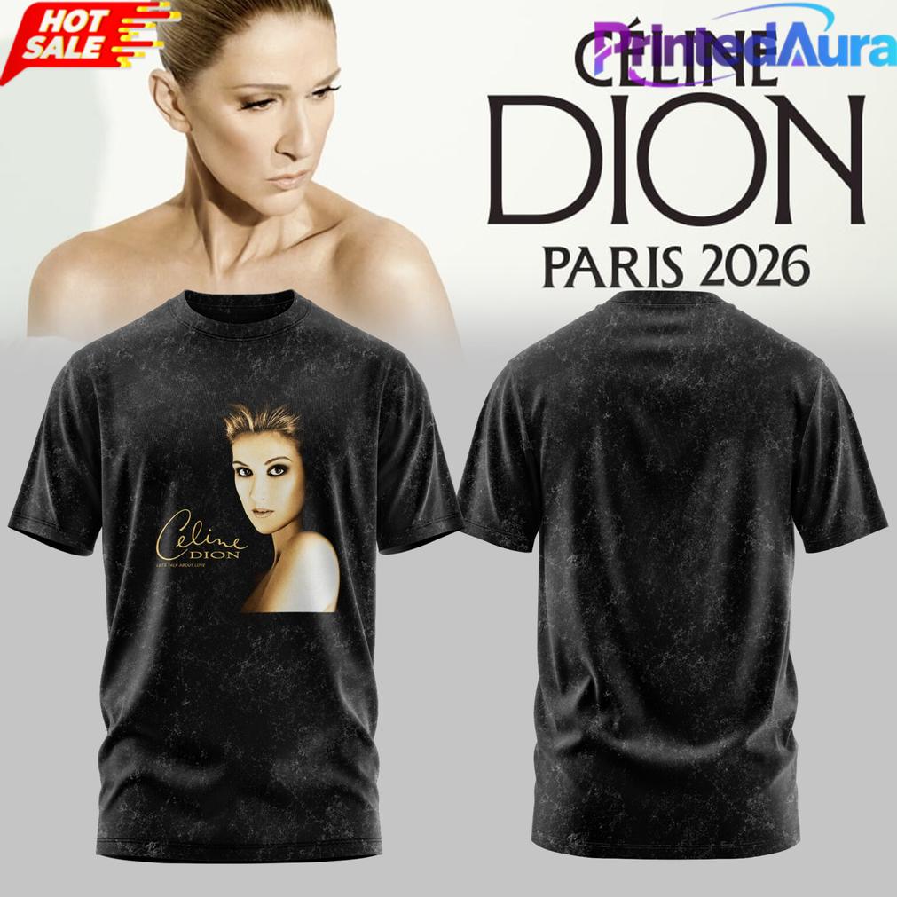 CÉLNE DION LIVE IN PARIS 2026 Limited T-Shirt 2d CÉLNE DION LIVE IN PARIS 2026 Limited T-Shirt 2d