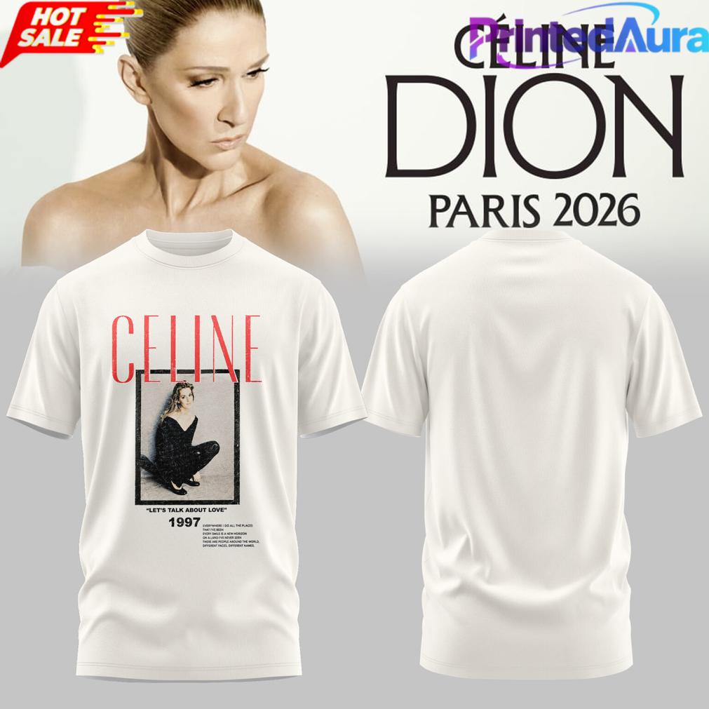 CÉLNE DION LIVE IN PARIS 2026 Limited T-Shirt 2d CÉLNE DION LIVE IN PARIS 2026 Limited T-Shirt 2d