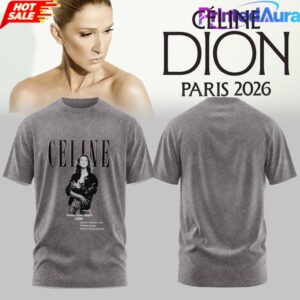 CÉLNE DION LIVE IN PARIS 2026 Limited T-Shirt 2d 2 CÉLNE DION LIVE IN PARIS 2026 Limited T-Shirt 2d 2
