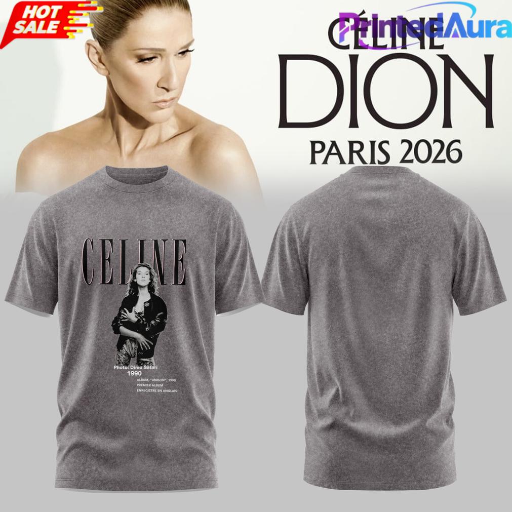 CÉLNE DION LIVE IN PARIS 2026 Limited T-Shirt 2d CÉLNE DION LIVE IN PARIS 2026 Limited T-Shirt 2d