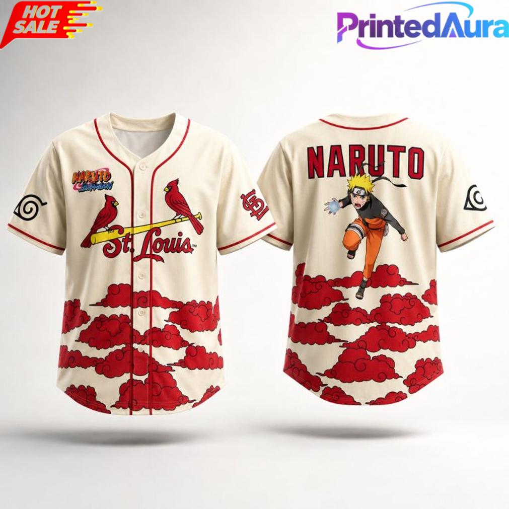 Cardinals Naruto Night Baseball Jersey Cardinals Naruto Night Baseball Jersey