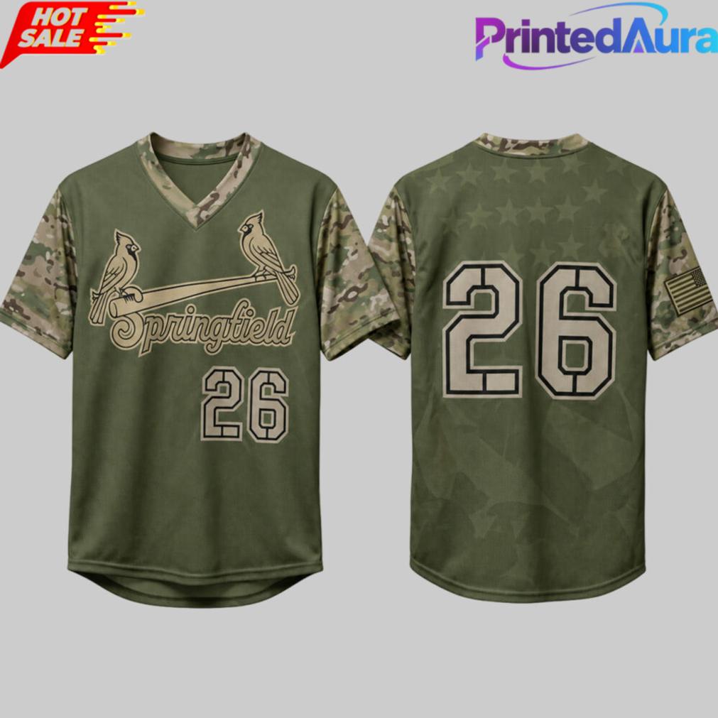 Cardinals Springfield Military Jersey Cardinals Springfield Military Jersey
