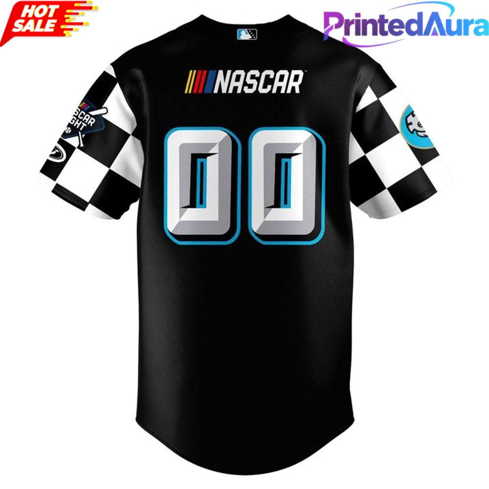 Charlotte Knights x NASCAR Theme 2026 Black Baseball Jersey Charlotte Knights x NASCAR Theme 2026 Black Baseball Jersey