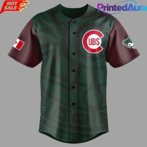 Chicago Cubs 2026 Mexican Heritage Special Baseball Jersey 1 Chicago Cubs 2026 Mexican Heritage Special Baseball Jersey 1