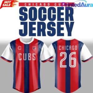 Chicago Cubs US Soccer 2026 Custom Baseball Jersey