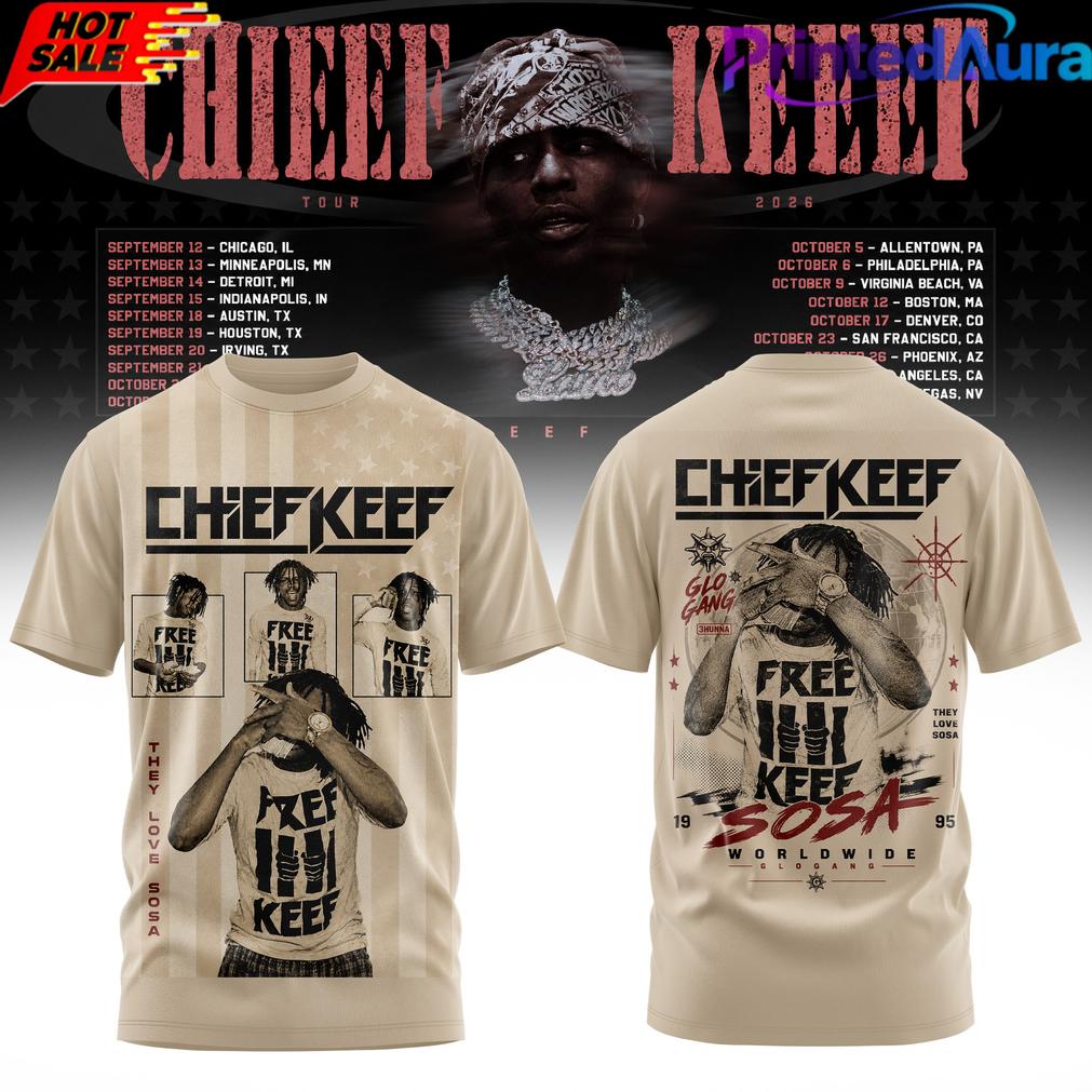 Chief Keef Live 26 Tour Edition T-Shirt Chief Keef Live 26 Tour Edition T-Shirt