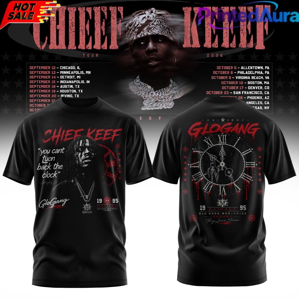 Chief Keef Live 26 Tour Edition T-Shirt Chief Keef Live 26 Tour Edition T-Shirt