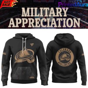 Colorado Avalanche Military Appreciation – Pride and Gratitude! Hoodie