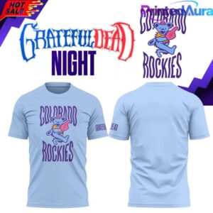 Colorado Rockies x Grateful Dead Night 2026 Shirt