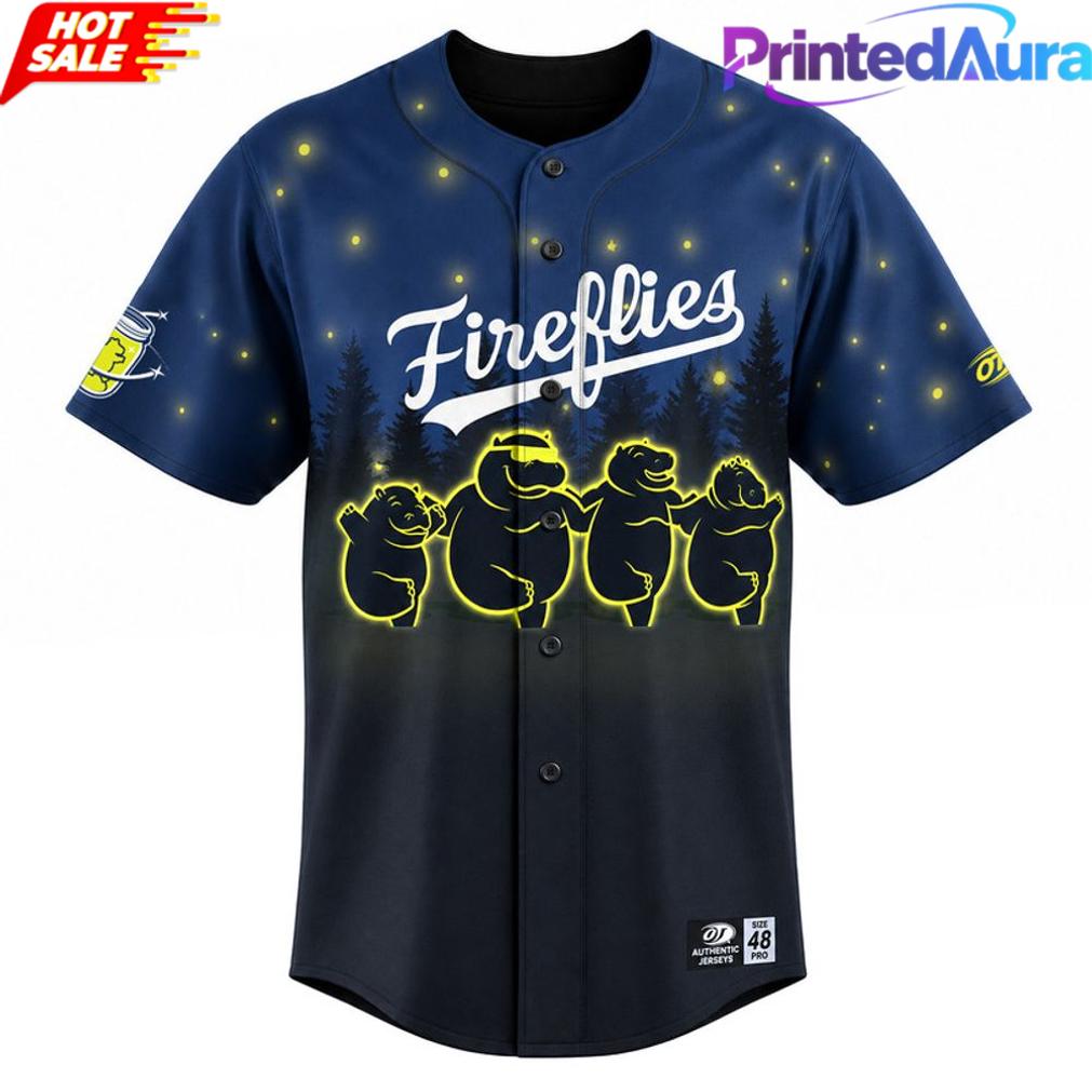 Columbia Fireflies x Synchronized Hippos 2026 Limited Edition Baseball Jersey Columbia Fireflies x Synchronized Hippos 2026 Limited Edition Baseball Jersey