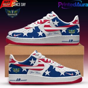 Dallas Wings x Independence Day Air Force 1 Custom For Fans