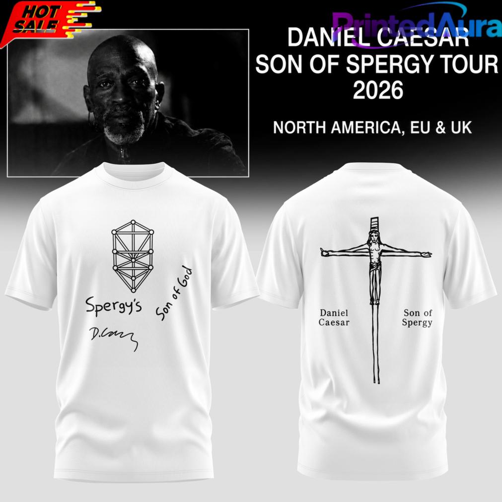 Daniel Caesar Son Of Spergy Tour Limited T-shirt - Premium Graphic