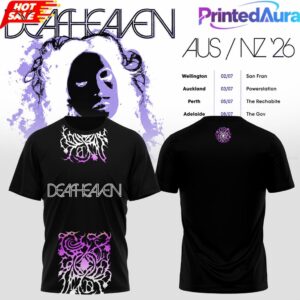Deafheaven AUSNZ 26 Tour Merch T-Shirt 1 Deafheaven AUSNZ 26 Tour Merch T-Shirt 1