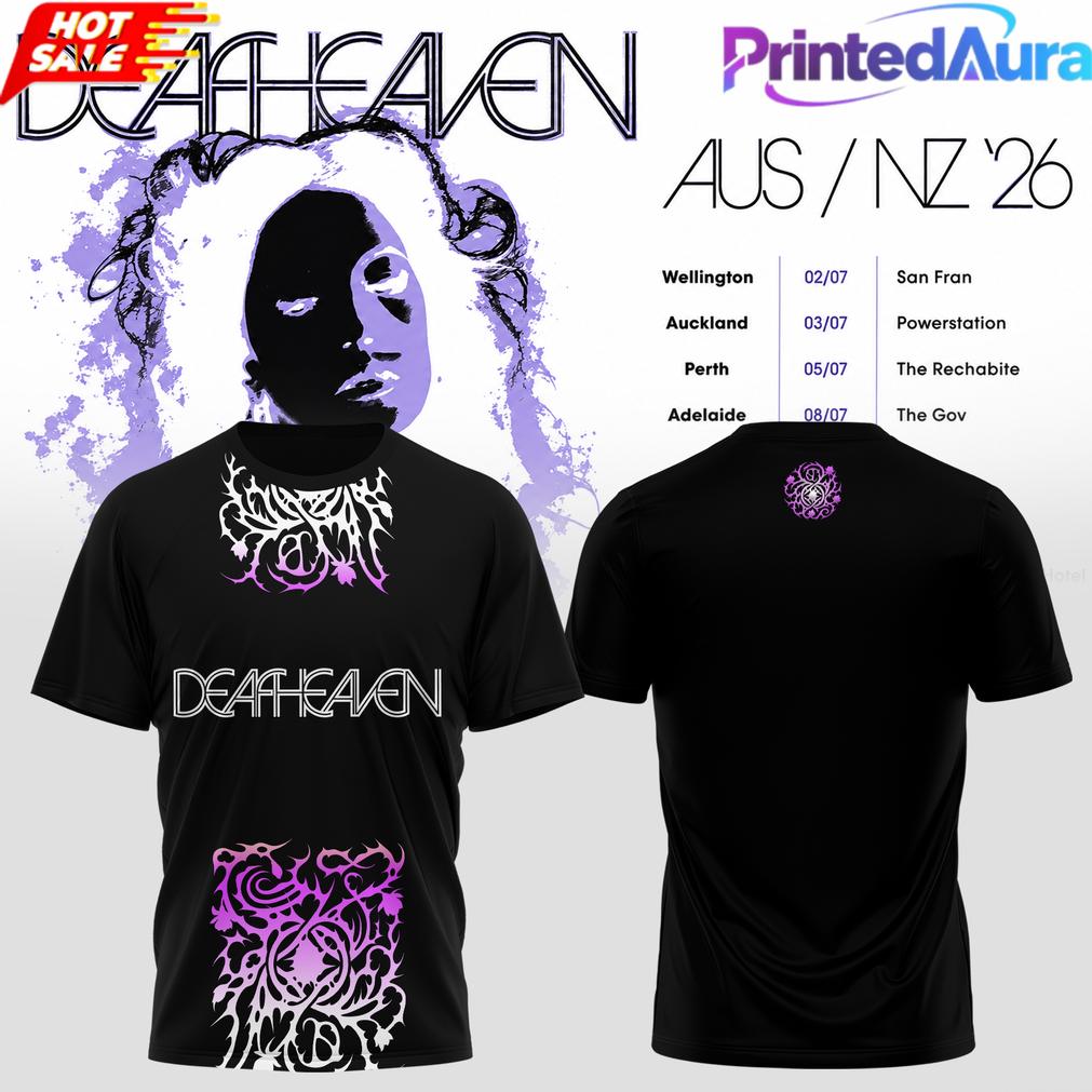 Deafheaven AUSNZ 26 Tour Merch T-Shirt Deafheaven AUSNZ 26 Tour Merch T-Shirt