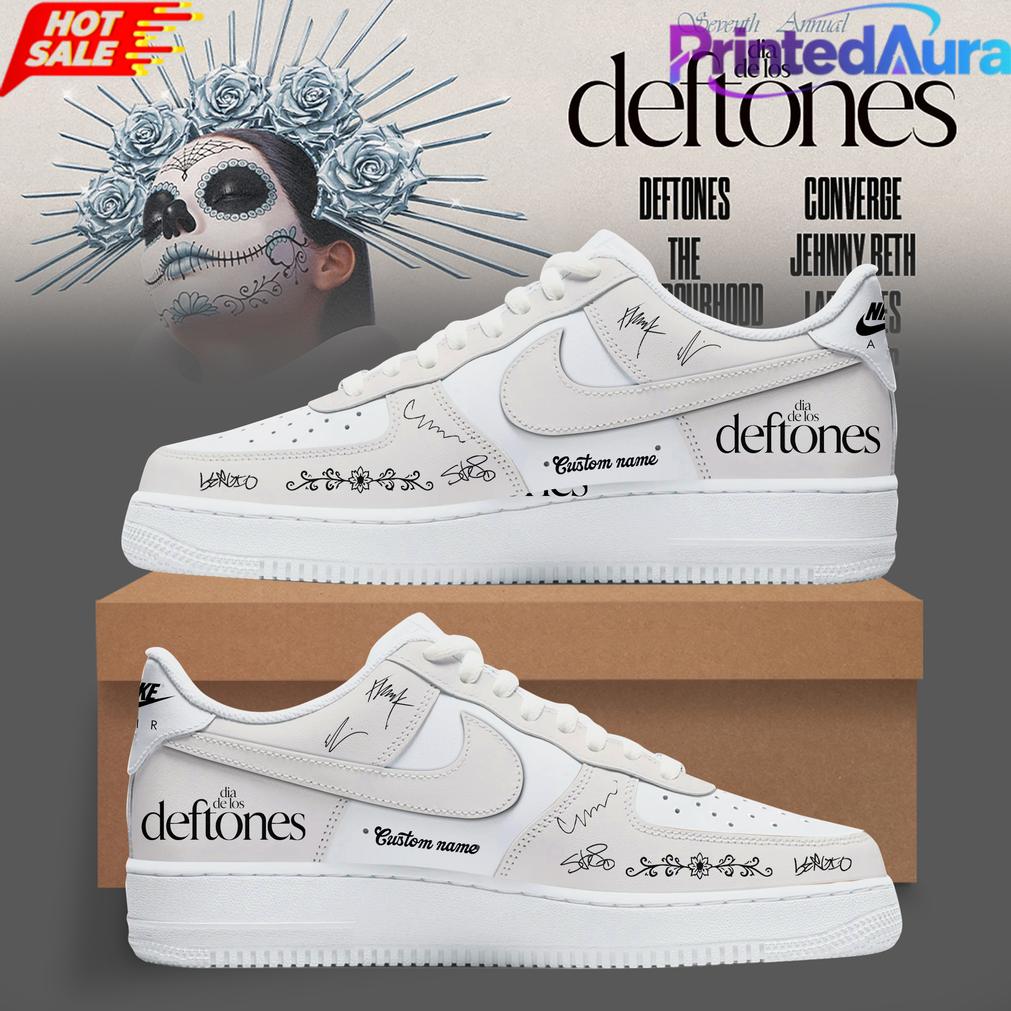 Dia De Los Deftones 2026 Limited Edition Air Force 1 Shoes Dia De Los Deftones 2026 Limited Edition Air Force 1 Shoes