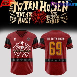 Die Toten Hosen Trink Aus Wir Mssen Gehen Tour 2026 Limitiertes T-Shirt 1