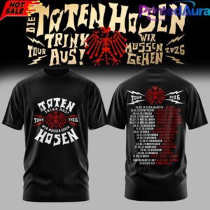 Die Toten Hosen Trink Aus Wir Mssen Gehen Tour 2026 Limitiertes T-Shirt 2