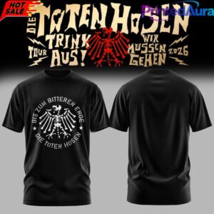 Die Toten Hosen Trink Aus Wir Mssen Gehen Tour 2026 Limitiertes T-Shirt 5