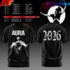 Diljit Dosanjh’s Aura World Tour 2026 White Edition Tee Diljit Dosanjh’s Aura World Tour 2026 White Edition Tee