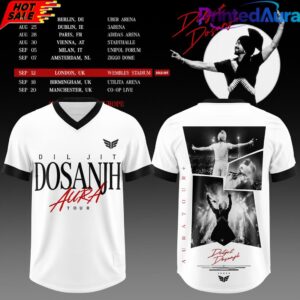 Diljit Dosanjh’s Aura World Tour 2026 Edition Football Jersey
