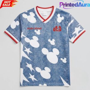 Disney Mickey Mouse Patriotic USA Football Jersey 1