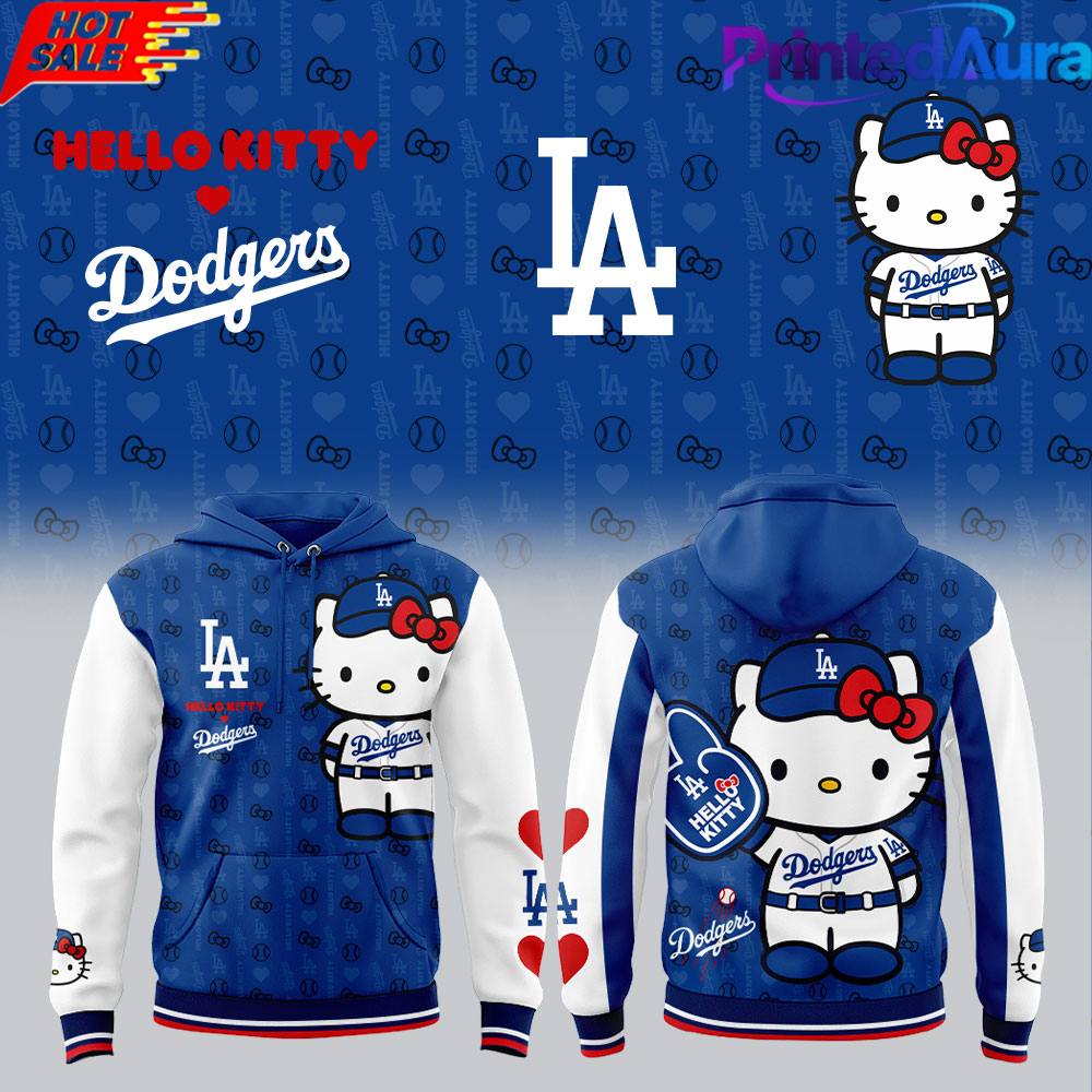 Dodgers Hello Kitty 2026 Hoodie Dodgers Hello Kitty 2026 Hoodie