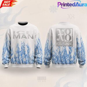 Drake Iceman Blue Flame 2026 Sweatshirt