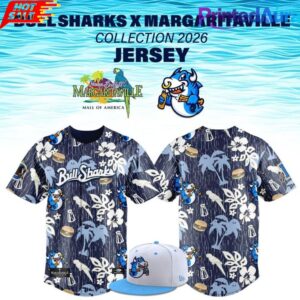 Durham Bulls 2026 Bull Sharks x Margaritaville Baseball Jersey