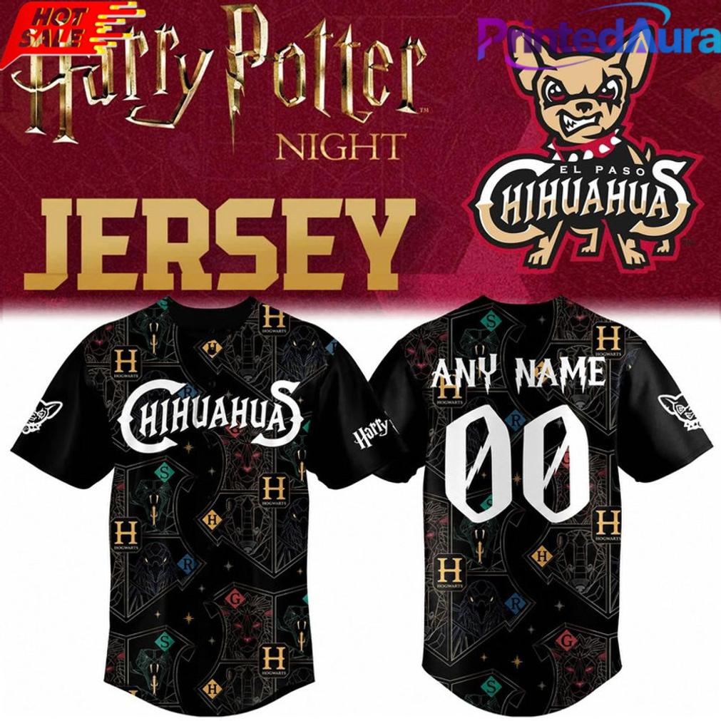 El Paso Chihuahuas Harry Potter Night 2026 Baseball Jersey El Paso Chihuahuas Harry Potter Night 2026 Baseball Jersey