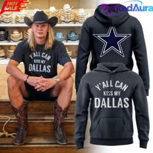 Erling Haaland Dallas Cowboys Y’all Can Kiss My Dallas Hoodie