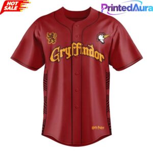 Fayetteville Woodpeckers x Gryffindor Harry Potter Night 2026 Baseball Jersey 1