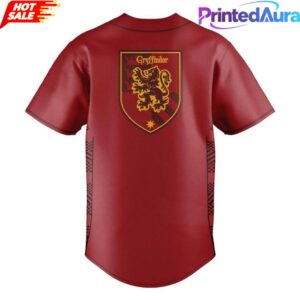Fayetteville Woodpeckers x Gryffindor Harry Potter Night 2026 Baseball Jersey 2