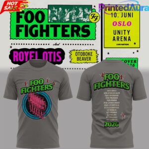 Foo Fighters Take Cover Tour 2026 Limited T-Shirt