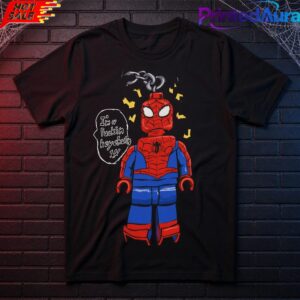Funny Lego Spider Man I’m A Fuckin Keychain Tee
