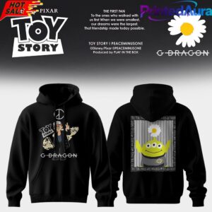 G-Dragon × Toy Story 5 Alien Daisy Edition Hoodie
