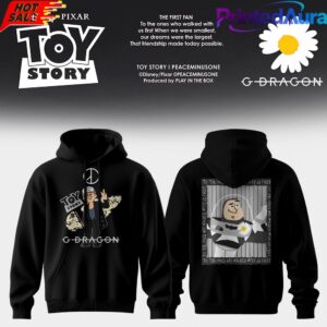 G-Dragon × Toy Story 5 Buzz Lightyear Daisy Edition Hoodie