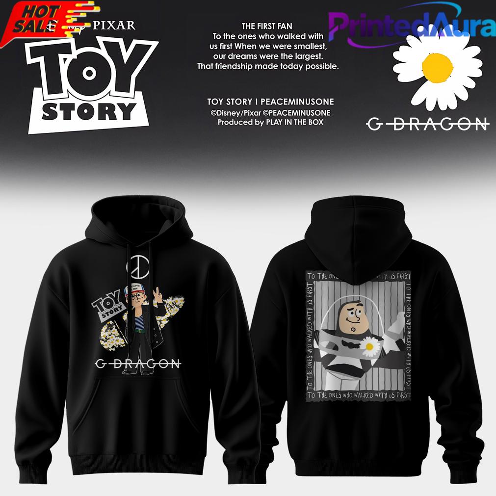 G-Dragon × Toy Story 5 Buzz Lightyear Daisy Edition Hoodie G-Dragon × Toy Story 5 Buzz Lightyear Daisy Edition Hoodie