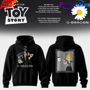 G-Dragon × Toy Story 5 Daisy Bo Peep Artwork Edition Hoodie