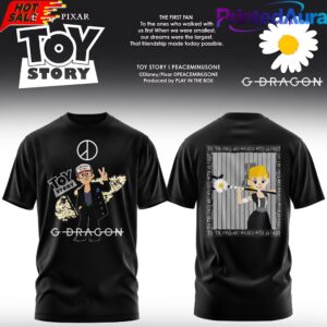 G-Dragon × Toy Story 5 Daisy Bo Peep Artwork Edition Tee