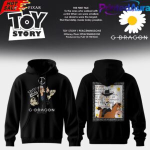 G-Dragon × Toy Story 5 Woody & Bullseye Edition Hoodie