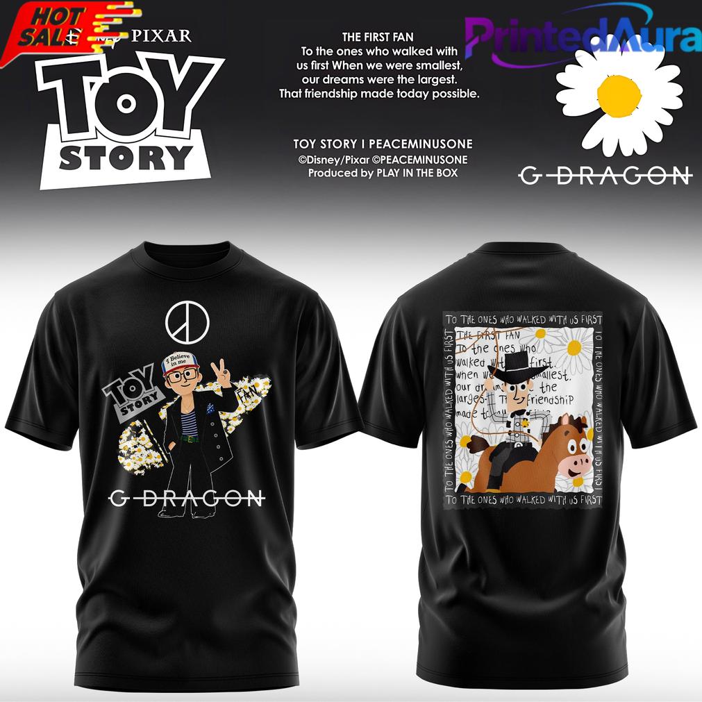 G-Dragon × Toy Story 5 Woody & Bullseye Edition Tee G-Dragon × Toy Story 5 Woody & Bullseye Edition Tee
