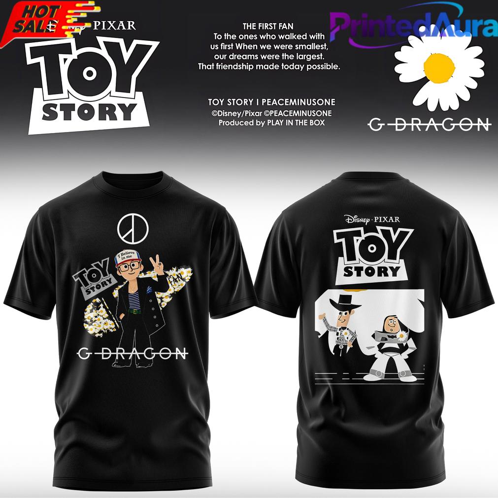 G-Dragon × Toy Story 5 Woody & Buzz Tee G-Dragon × Toy Story 5 Woody & Buzz Tee