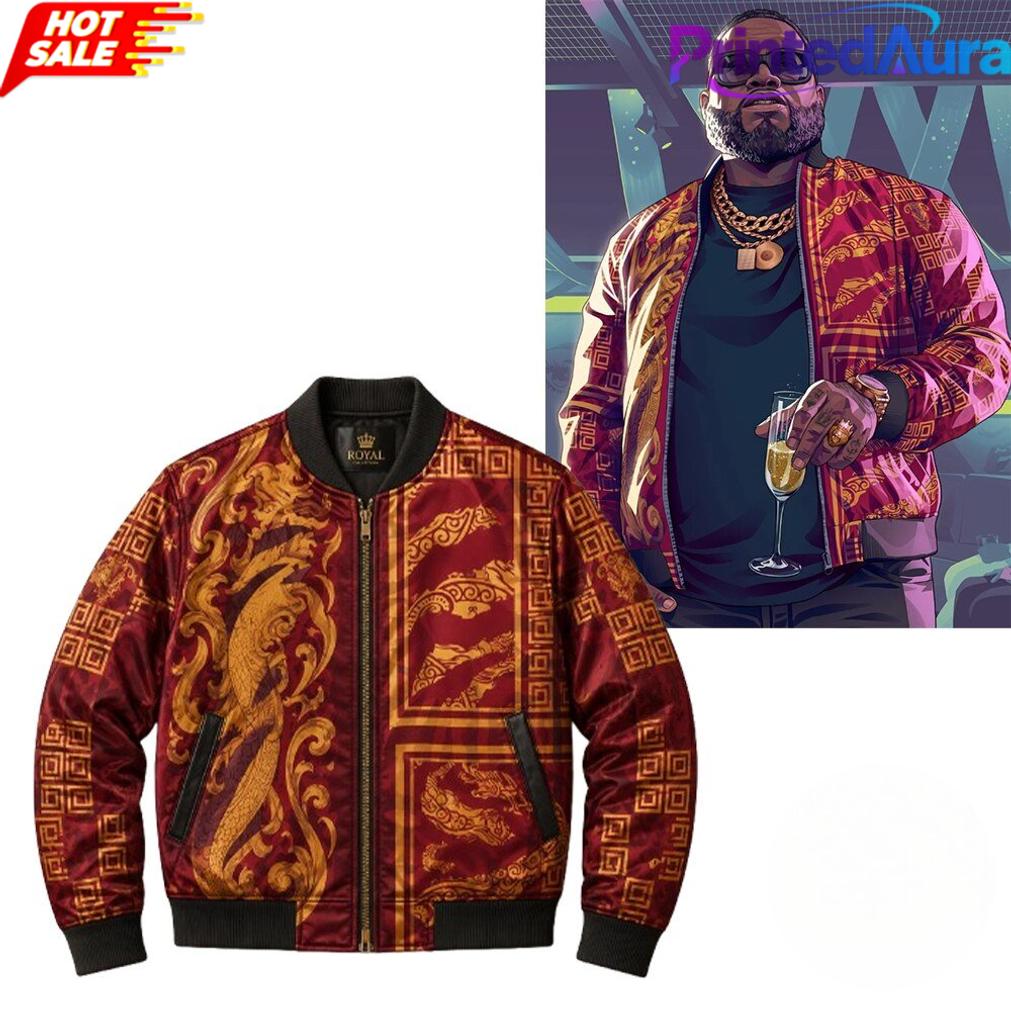 GTA 6 Grand Theft Auto VI Boobie Ike Bomber Jacket GTA 6 Grand Theft Auto VI Boobie Ike Bomber Jacket