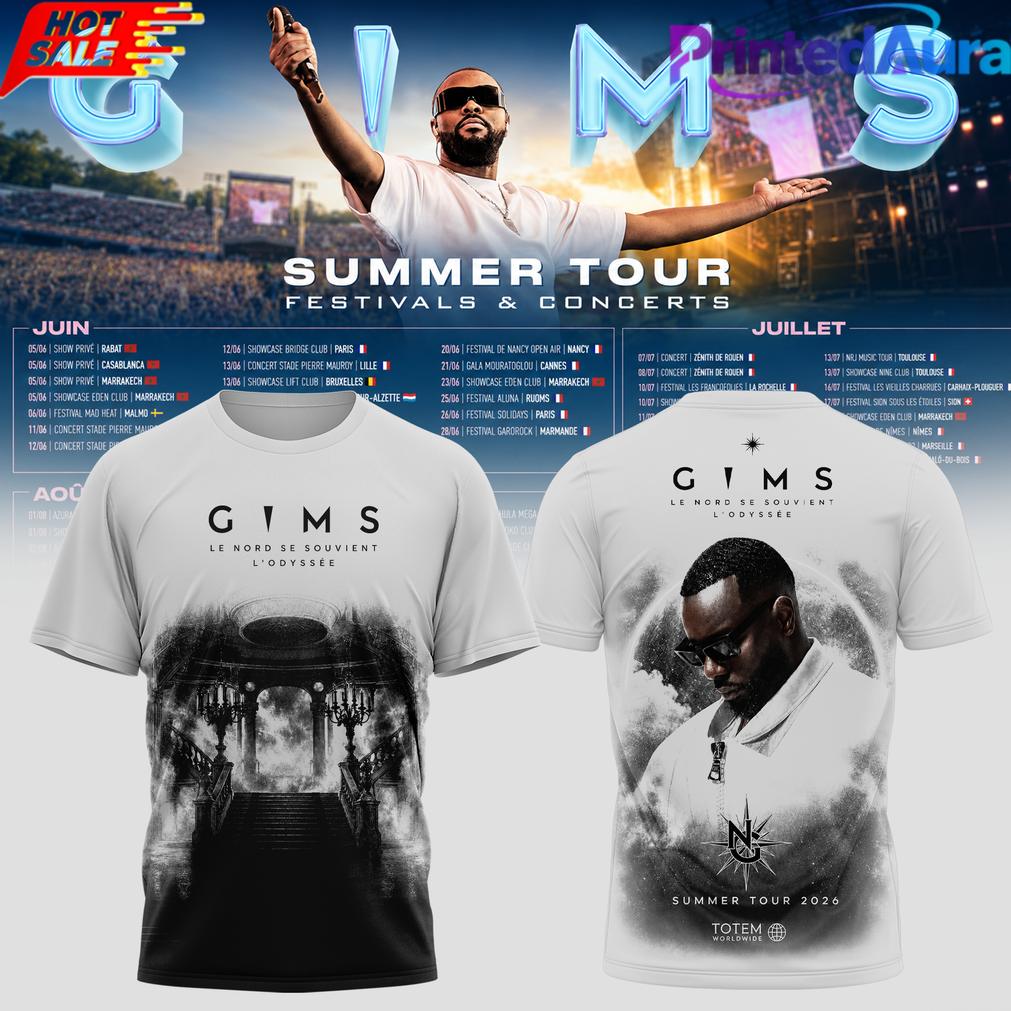 Gims Summer Tour 2026 Shirt Gims Summer Tour 2026 Shirt