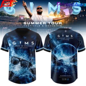 Gims Summer Tour 2026 Tour Football Jersey