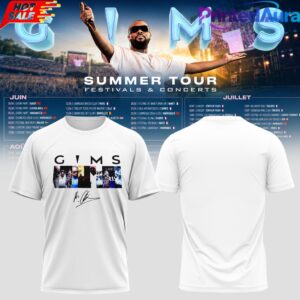 Gims Summer Tour 2026 Tour Special Version Tee