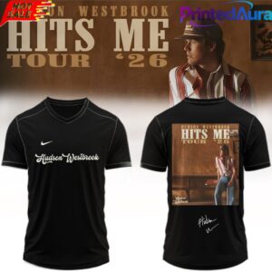 HUDSON WESTBROOK HITS ME TOUR 26 FOOTBALL JERSEY 1