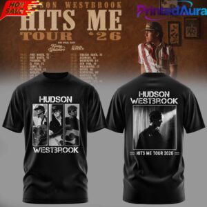 HUDSON WESTBROOK HITS ME TOUR 26 T-SHIRT 3