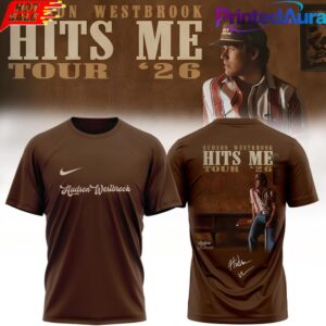 HUDSON WESTBROOK HITS ME TOUR 26 T-SHIRT 4